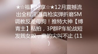 ★☆福利分享☆★12月震撼流出全程淫语真枪实弹折磨SM调教反差母狗！推特大神【缚青主】私拍，3P群P车轮战短发贱女奴，爽的尖叫不止 (11)