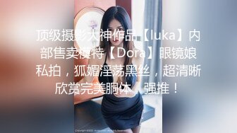 顶级摄影大神作品【luka】内部售卖模特【Dora】眼镜娘私拍，狐媚淫荡黑丝，超清晰欣赏完美胴体，强推！