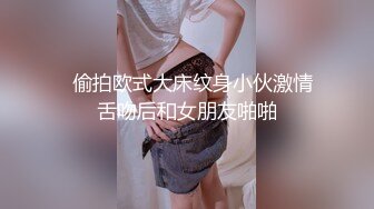   偷拍欧式大床纹身小伙激情舌吻后和女朋友啪啪