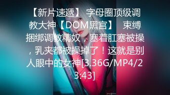 【新片速遞】 字母圈顶级调教大神【DOM黑宫】✅束缚捆绑调教精奴，塞着肛塞被操，乳夹都被操掉了！这就是别人眼中的女神[3.36G/MP4/23:43]