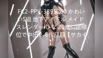 FC2-PPV-3895260 かわいいS級 地下アイドル メイド スレンダー ひな 20歳に正常位で中出し 8作品目【サカイ】