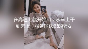 在高速上就开始口，从车上干到床上，服务区认识的骚女