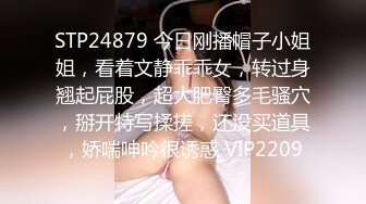 STP24879 今日刚播帽子小姐姐，看着文静乖乖女，转过身翘起屁股，超大肥臀多毛骚穴，掰开特写揉搓，还没买道具，娇喘呻吟很诱惑 VIP2209