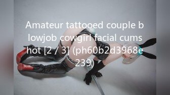 Amateur tattooed couple blowjob cowgirl facial cumshot [2／3] (ph60b2d3968e239)